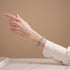 Aquamarine Ice | Firefly Glass Snow Globe Bracelet